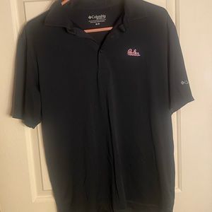 Columbia golf shirt with Gamecock emblem